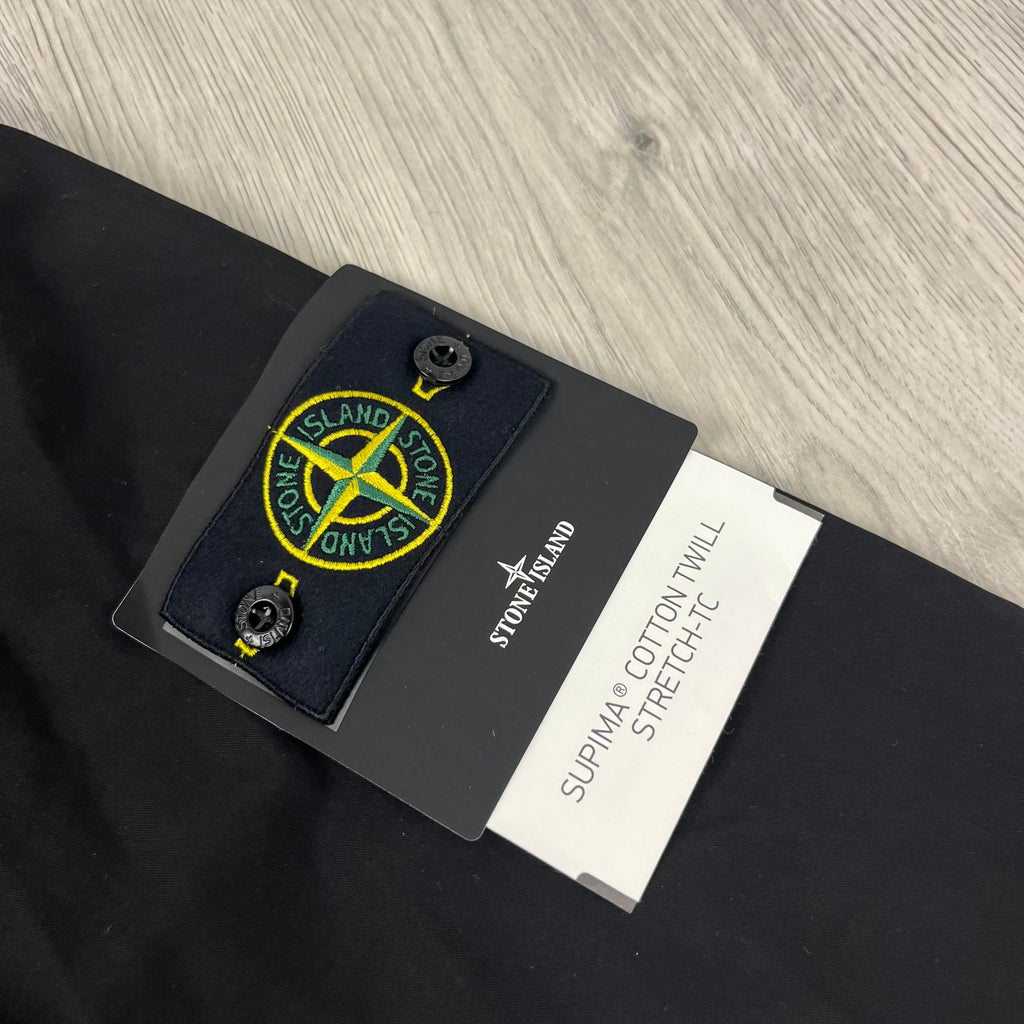 Stone Island Supima Jacket - Black Ironleague