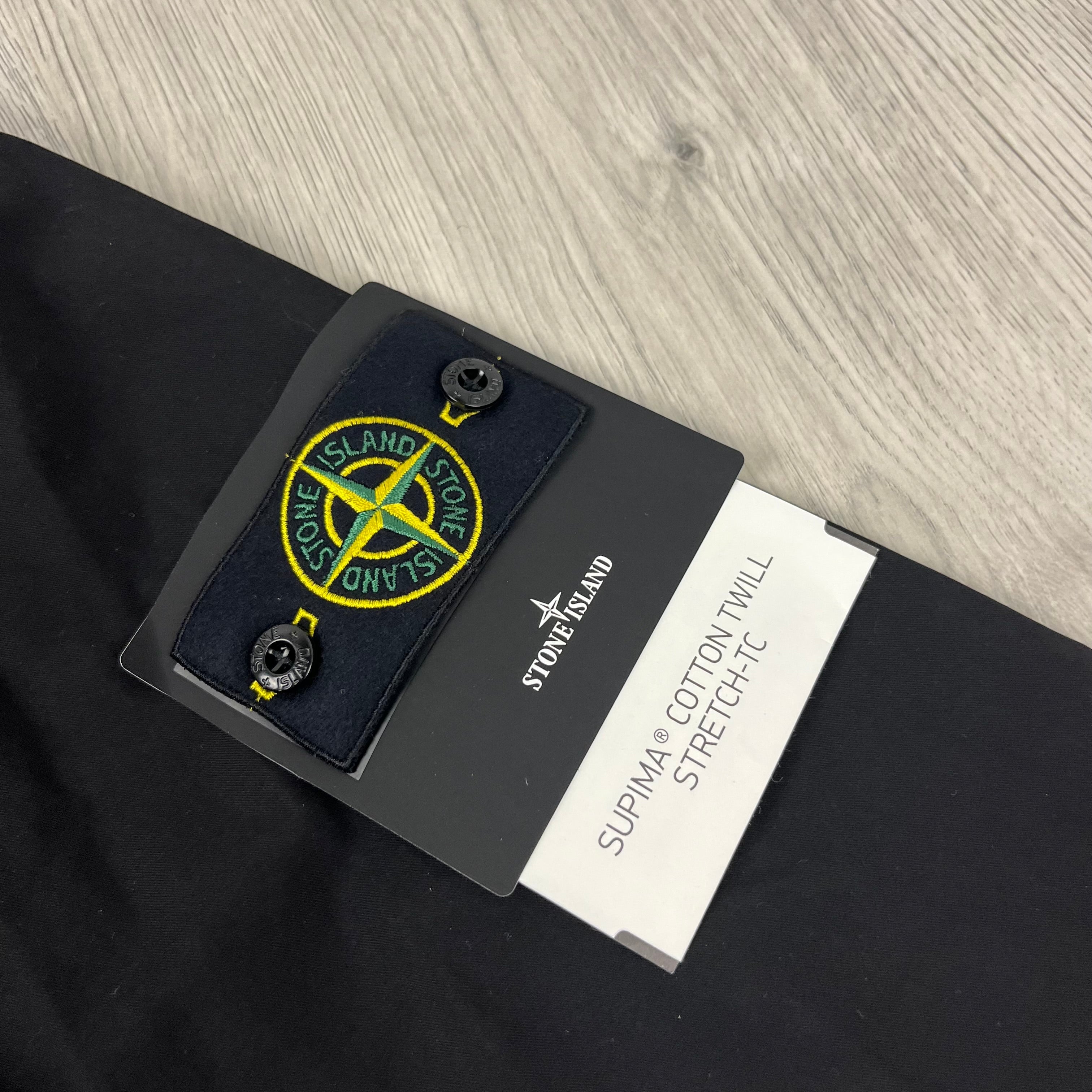 Stone Island Supima Jacket - Black Ironleague
