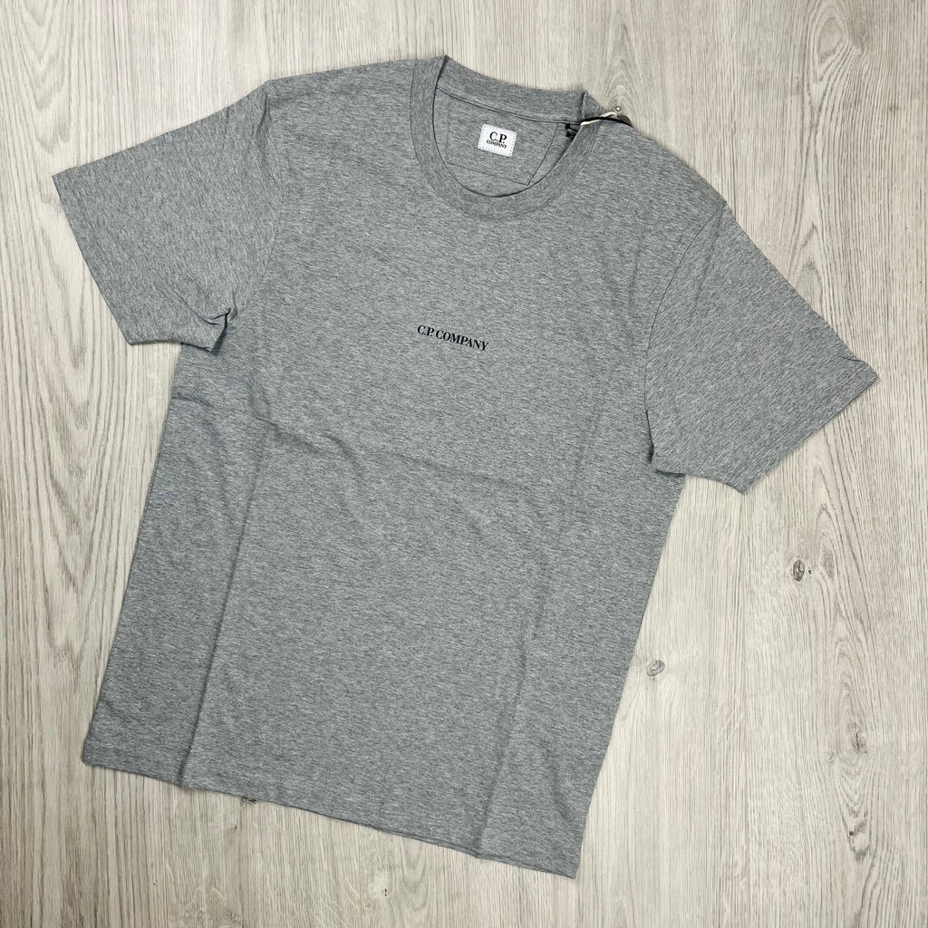 CP Company Printed T-Shirt - Grey Ironleague