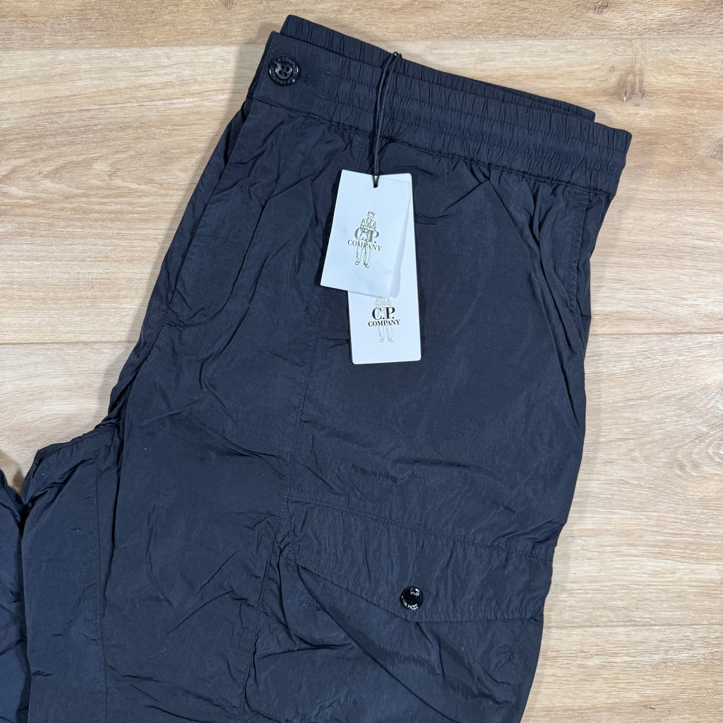 CP Company Chrome-R Cargo Lens Pants in Navy Ironleague