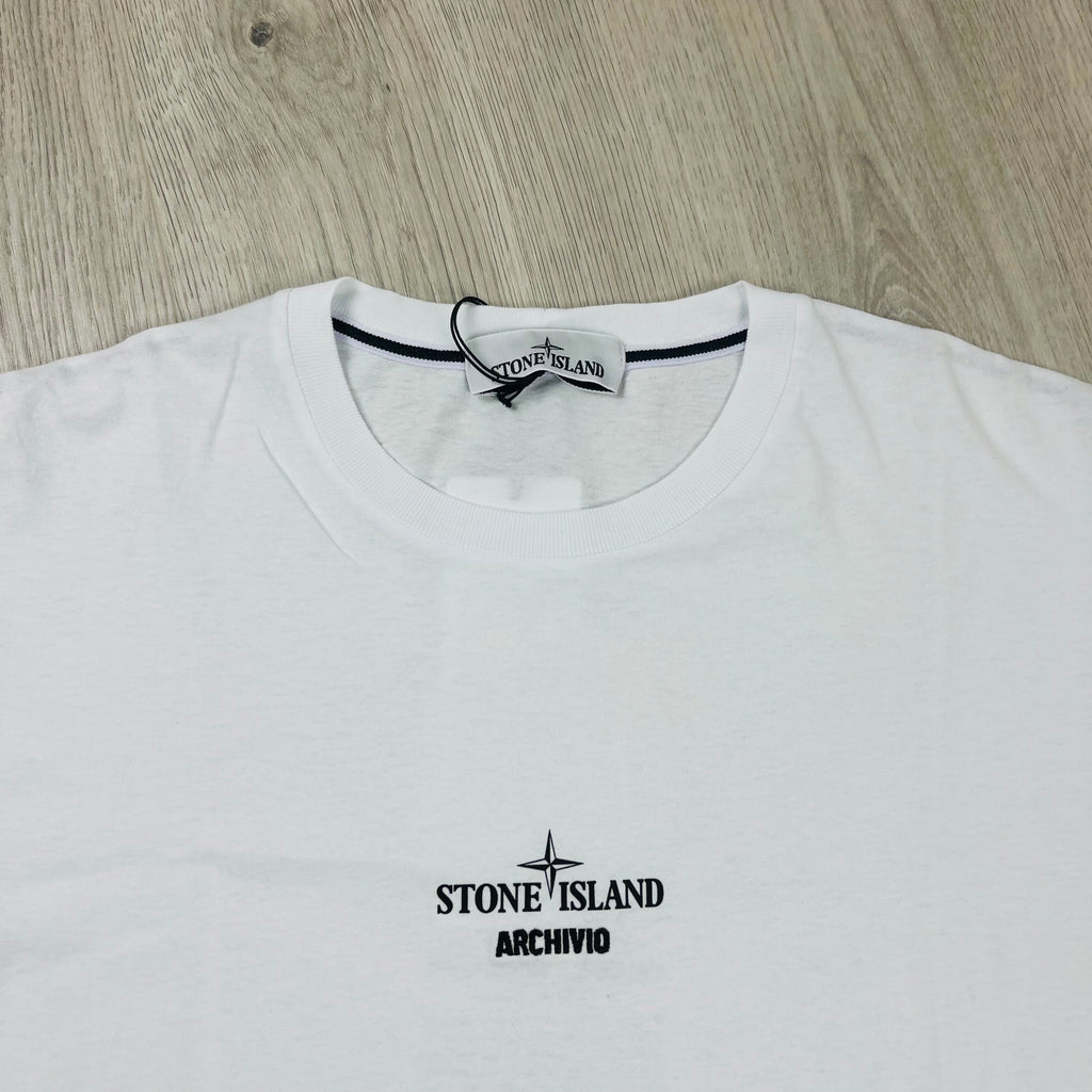 Stone Island Archivio T-Shirt - White Ironleague
