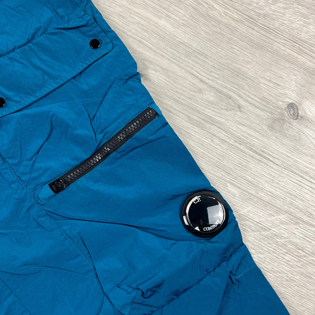 CP Company Chrome Cargo Trousers - Ink Blue Ironleague