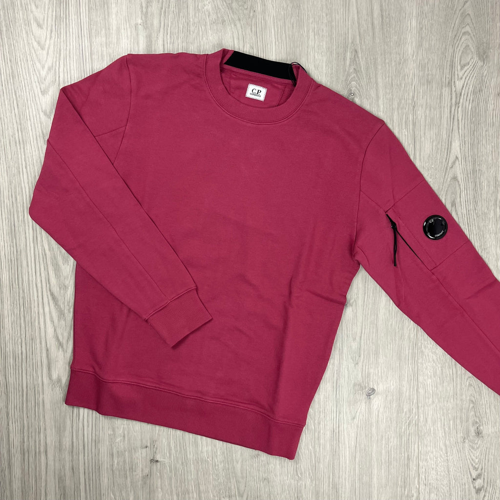 CP Company Raised Fleece Sweatshirt - Red Bud Ironleague