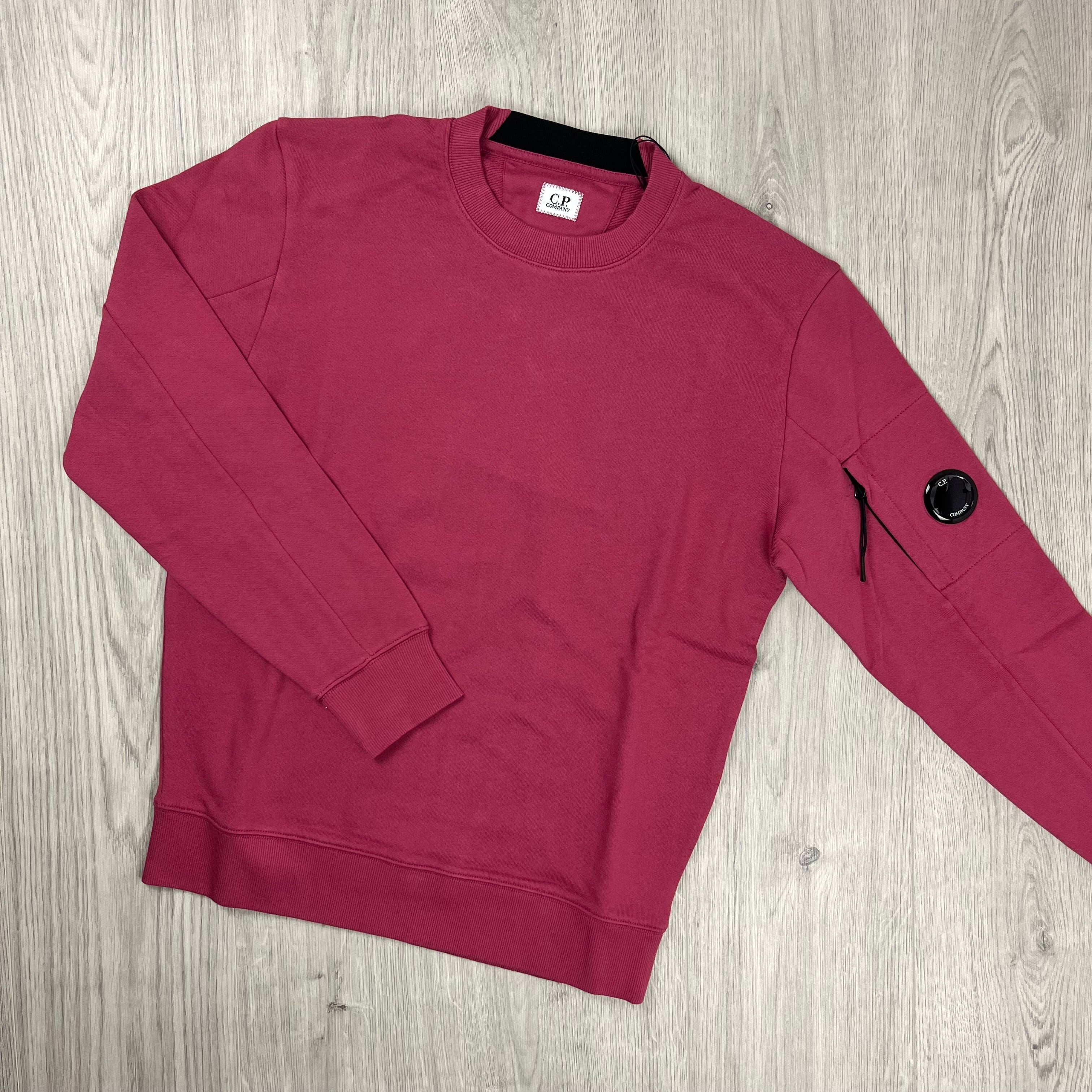 CP Company Raised Fleece Sweatshirt - Red Bud Ironleague