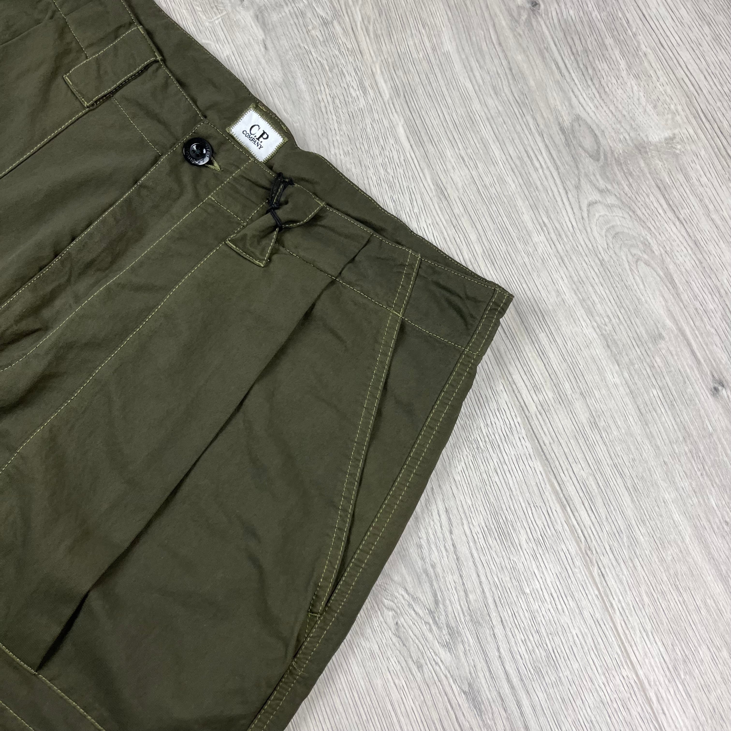 CP Company Loose Trousers - Ivy Green Ironleague