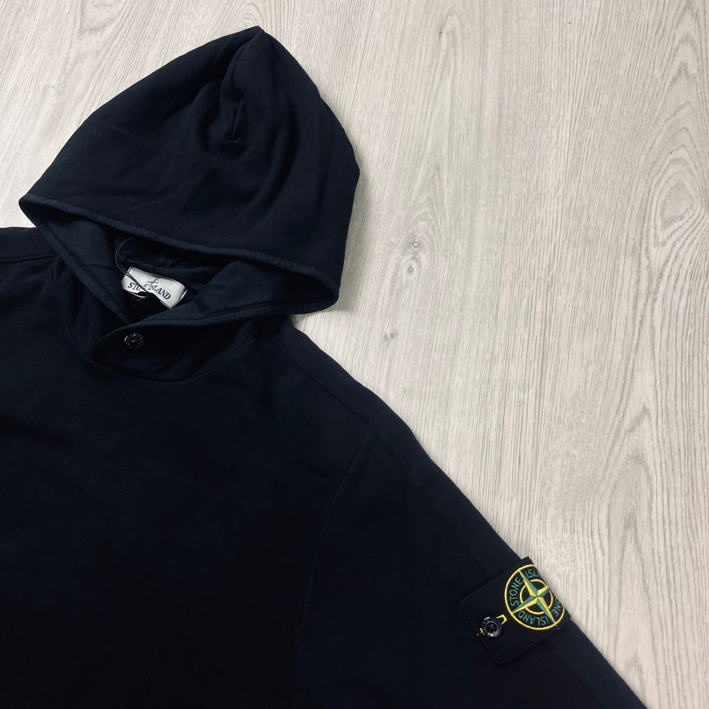 Stone Island Dyed Hoodie - Black Ironleague