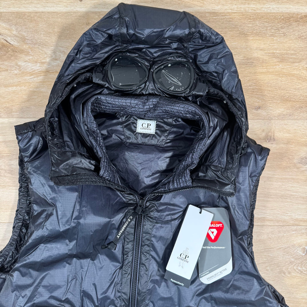CP Company Nada Shell Primaloft Goggle Vest in Navy Ironleague