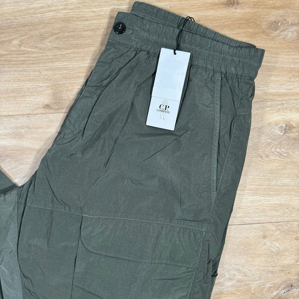 CP Company Chrome-R Loose Cargo Pants in Grape Leaf Ironleague