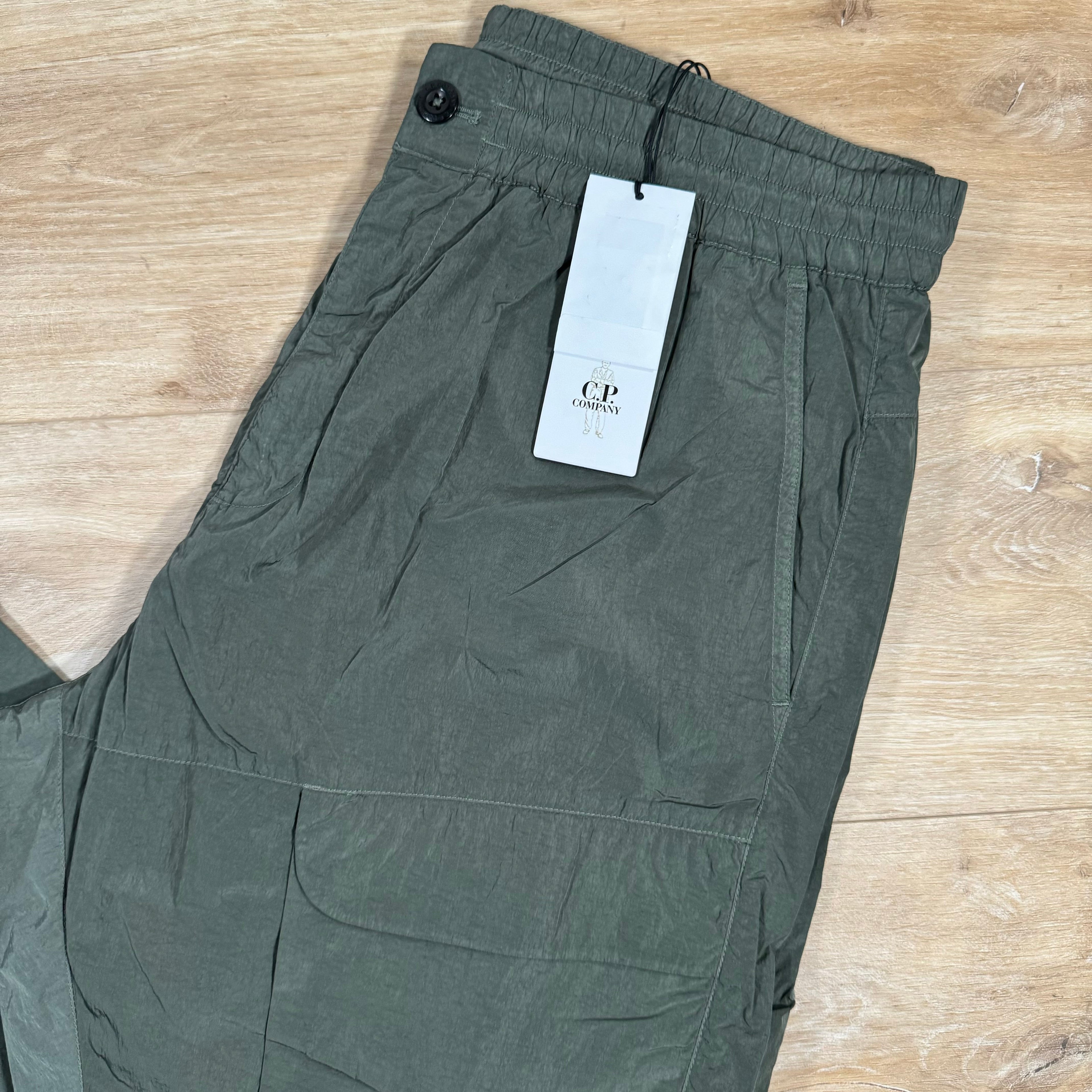 CP Company Chrome-R Loose Cargo Pants in Grape Leaf Ironleague