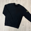 Stone Island Dyed Sweatshirt - Black Ironleague