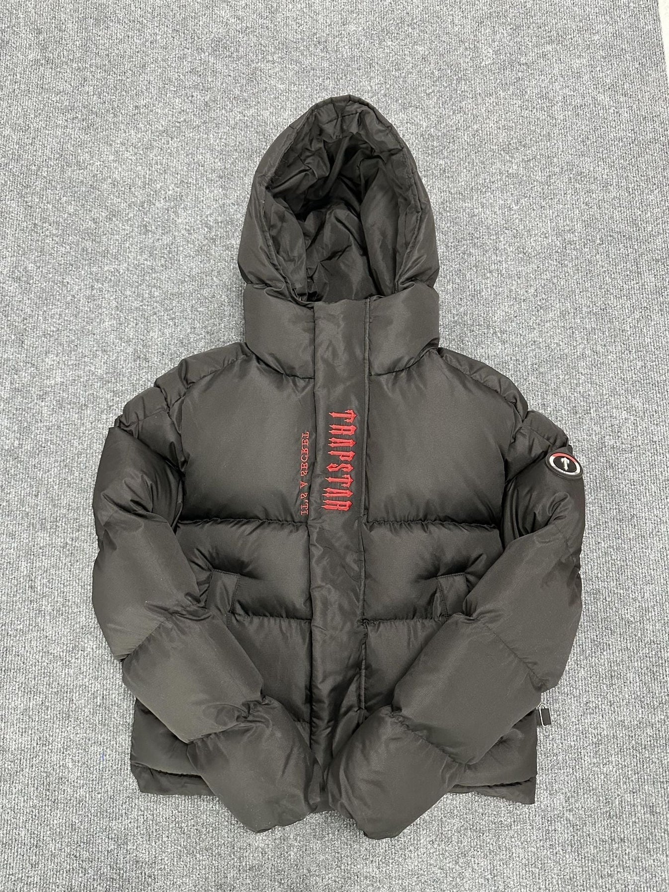 Trapstar Decoded Hooded Puffer 2.0 Jacket - Infrared Edition Ironleague