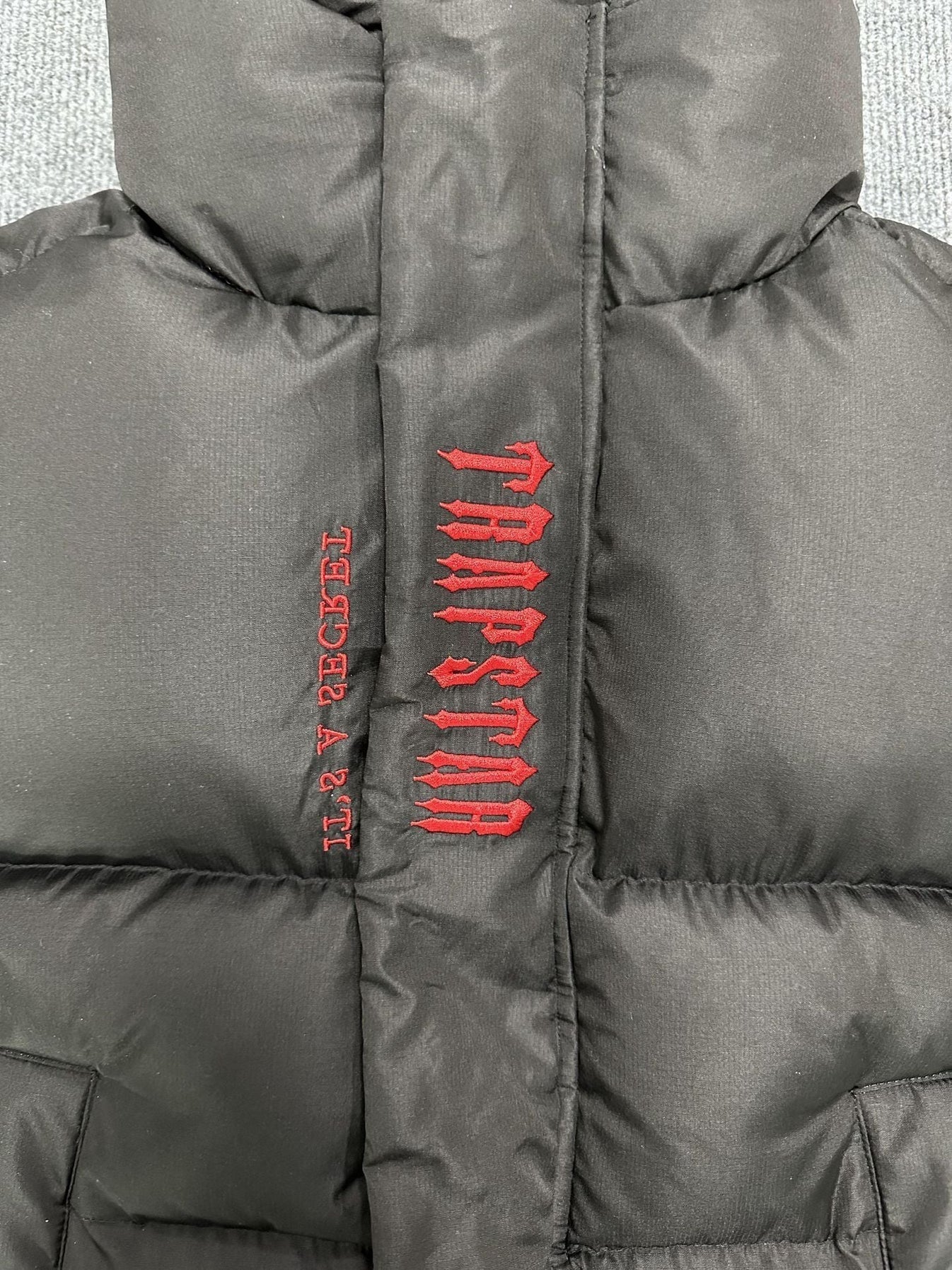 Trapstar Decoded Hooded Puffer 2.0 Jacket - Infrared Edition Ironleague