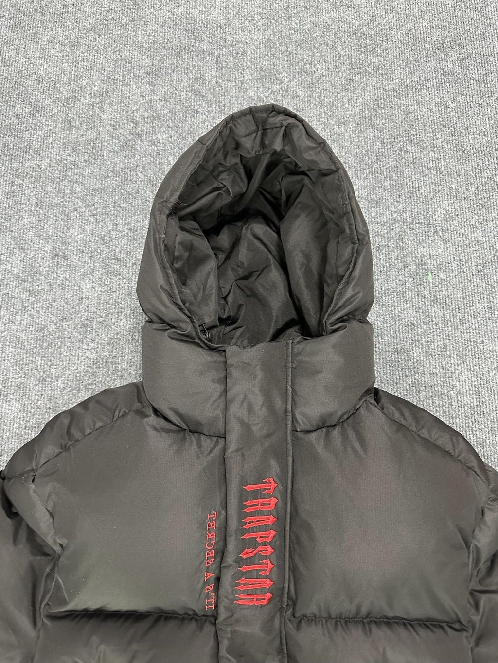 Trapstar Decoded Hooded Puffer 2.0 Jacket - Infrared Edition Ironleague