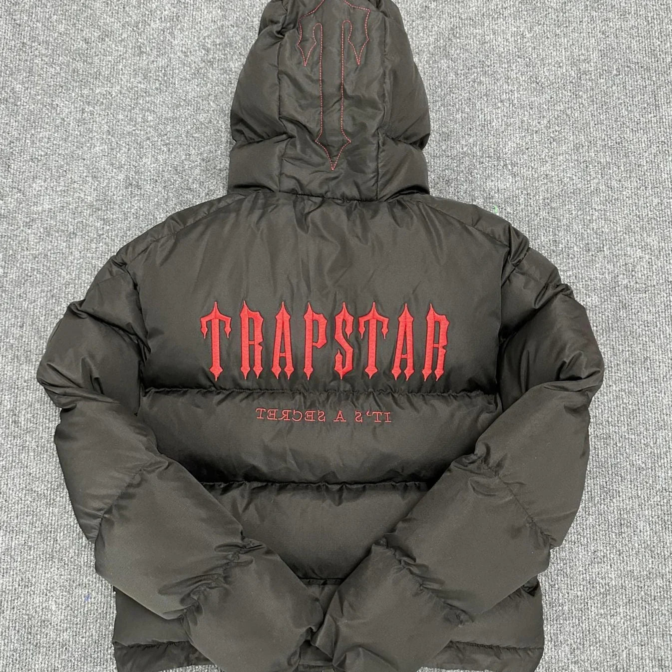 Trapstar Decoded Hooded Puffer 2.0 Jacket - Infrared Edition Ironleague