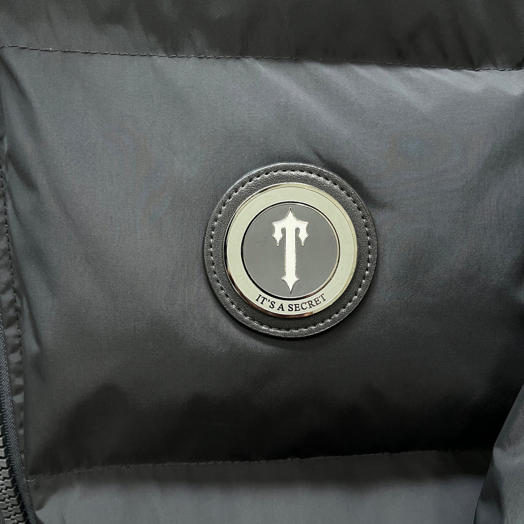 Trapstar Detachable Hooded Puffer Jacket - Stone Ironleague