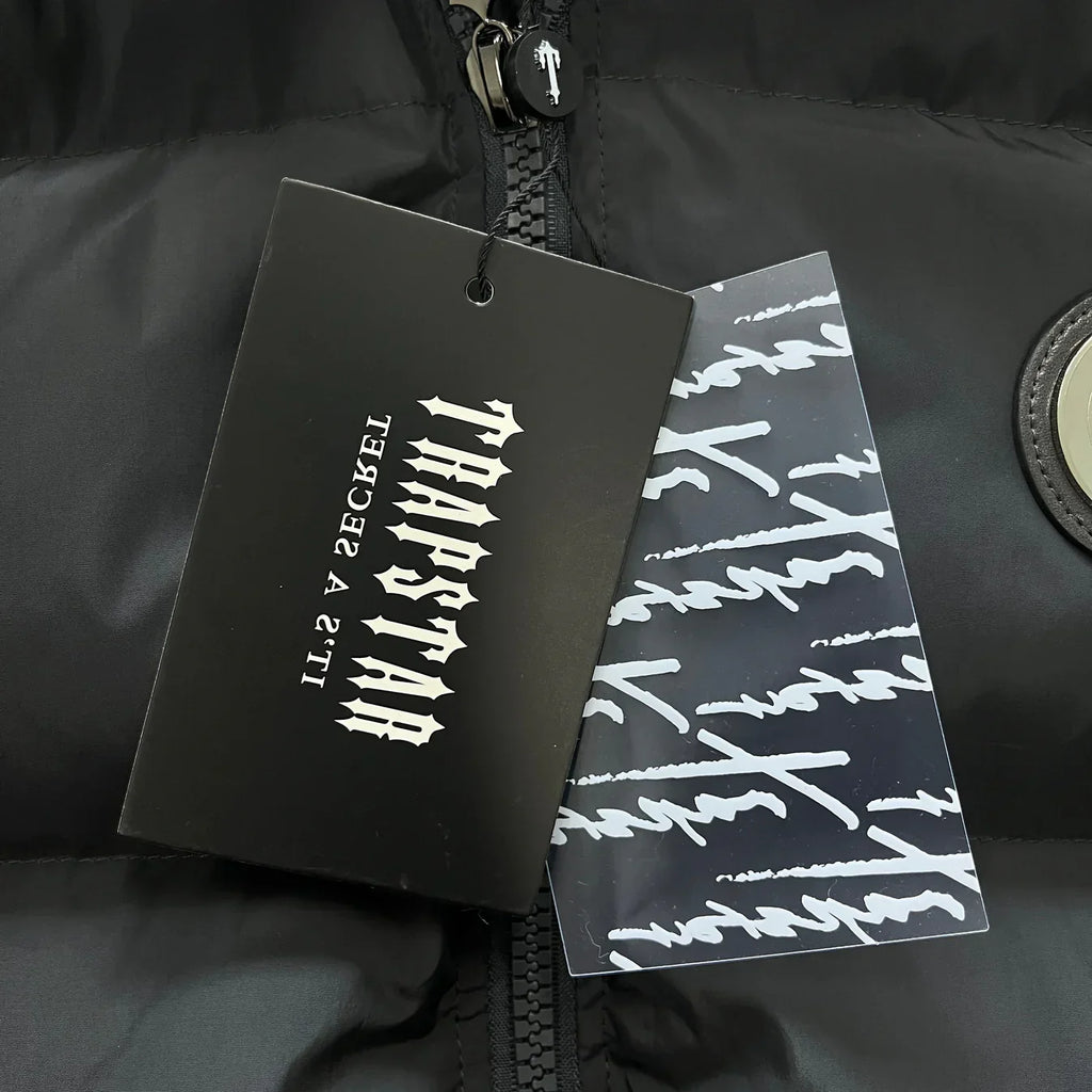 Trapstar Detachable Hooded Puffer Jacket - Stone Ironleague