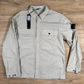 Stone Island Stretch Tela Overshirt in Sand Ironleague