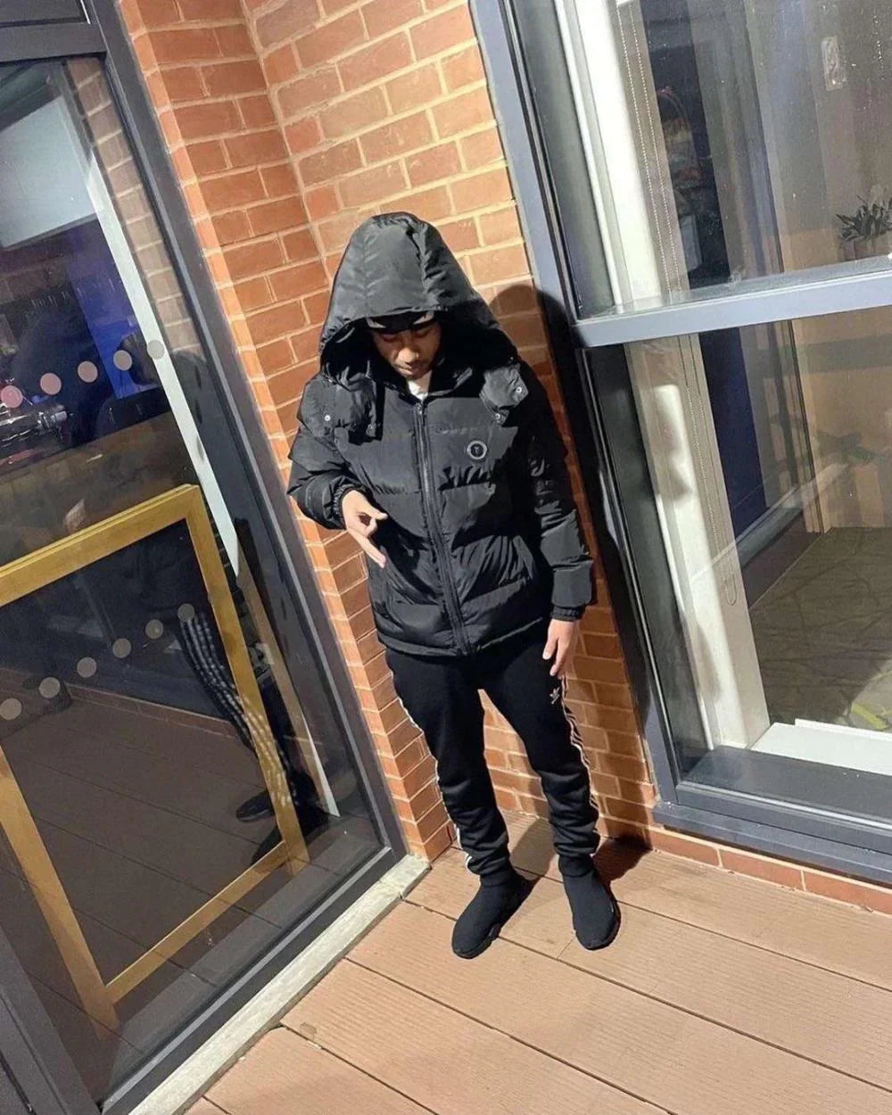Trapstar Irongate Detachable Hood Jacket - Dark Metal Buckle Ironleague