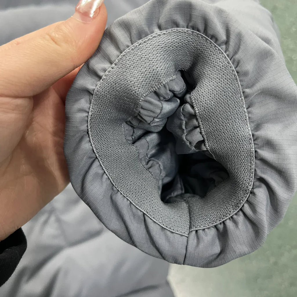 Trapstar Decoded 2.0 Hooded Puffer Jacket - Grey Ironleague