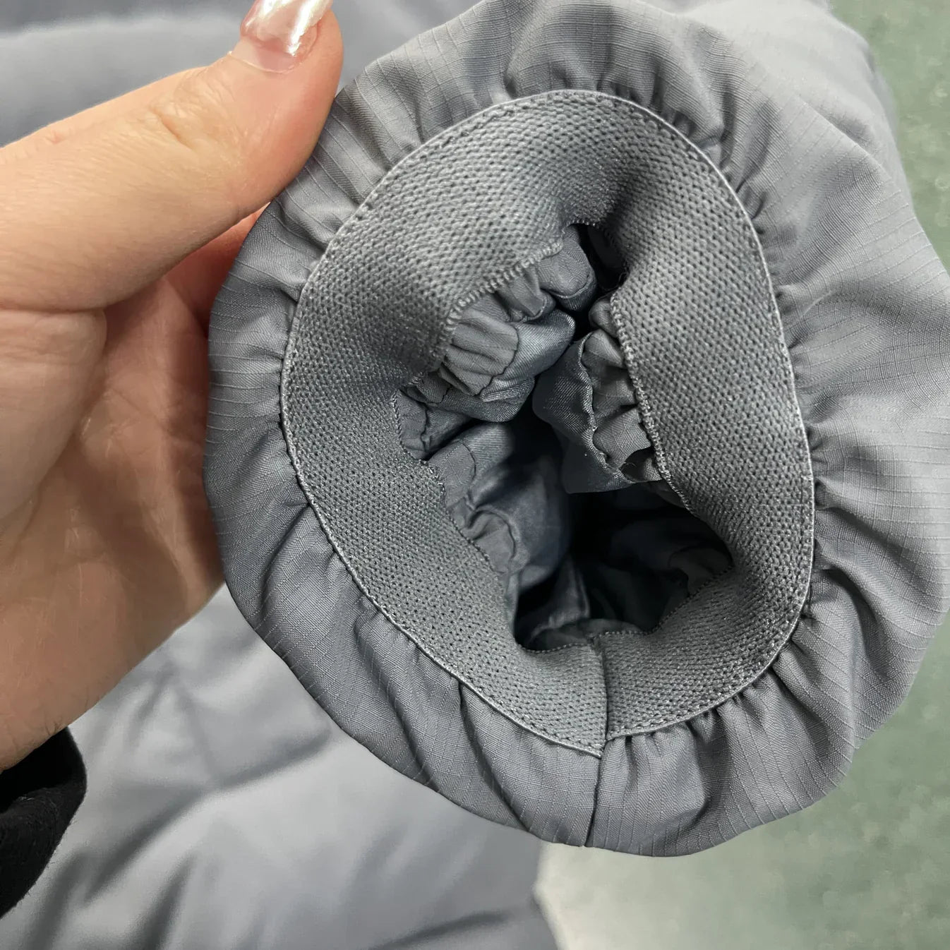 Trapstar Decoded 2.0 Hooded Puffer Jacket - Grey Ironleague