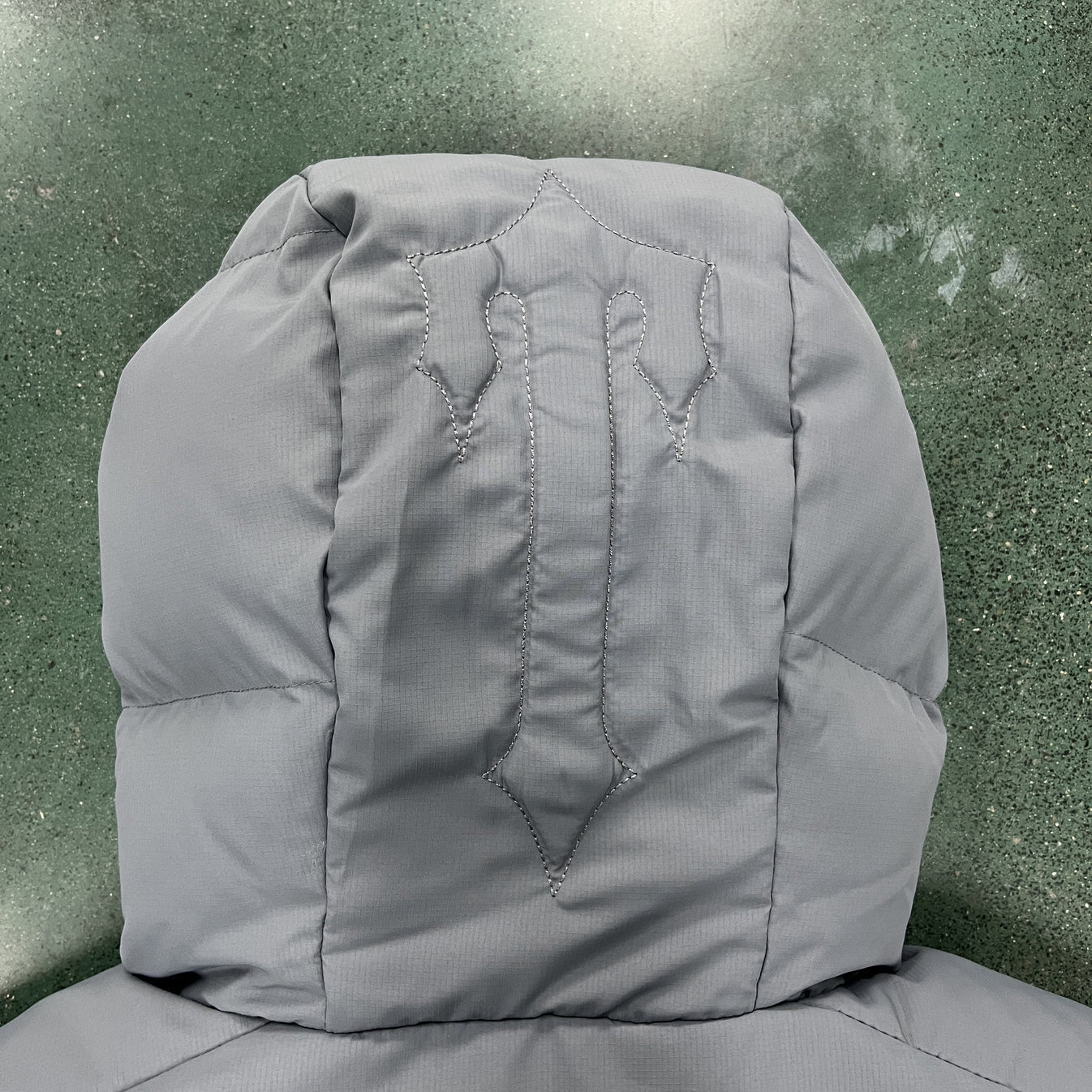 Trapstar Decoded 2.0 Hooded Puffer Jacket - Grey Ironleague