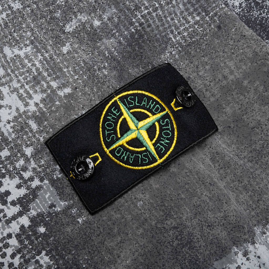 Stone Island Dissolving Grid Camo Jacket - Grey