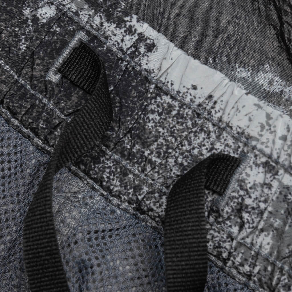 Stone Island Dissolving Grid Camo Loose Fit Pants - Grey