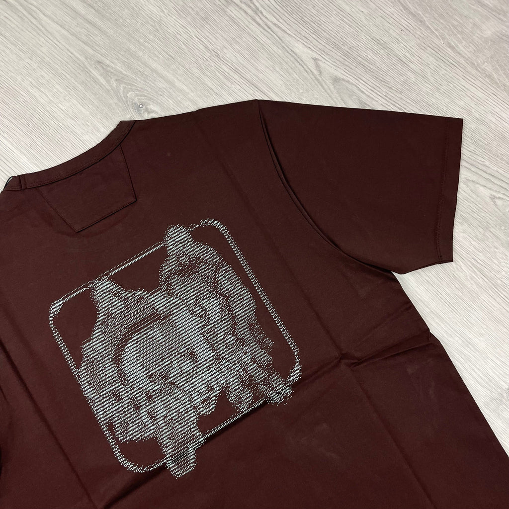 CP Company Metropolis T-Shirt - Rum Raisin Ironleague
