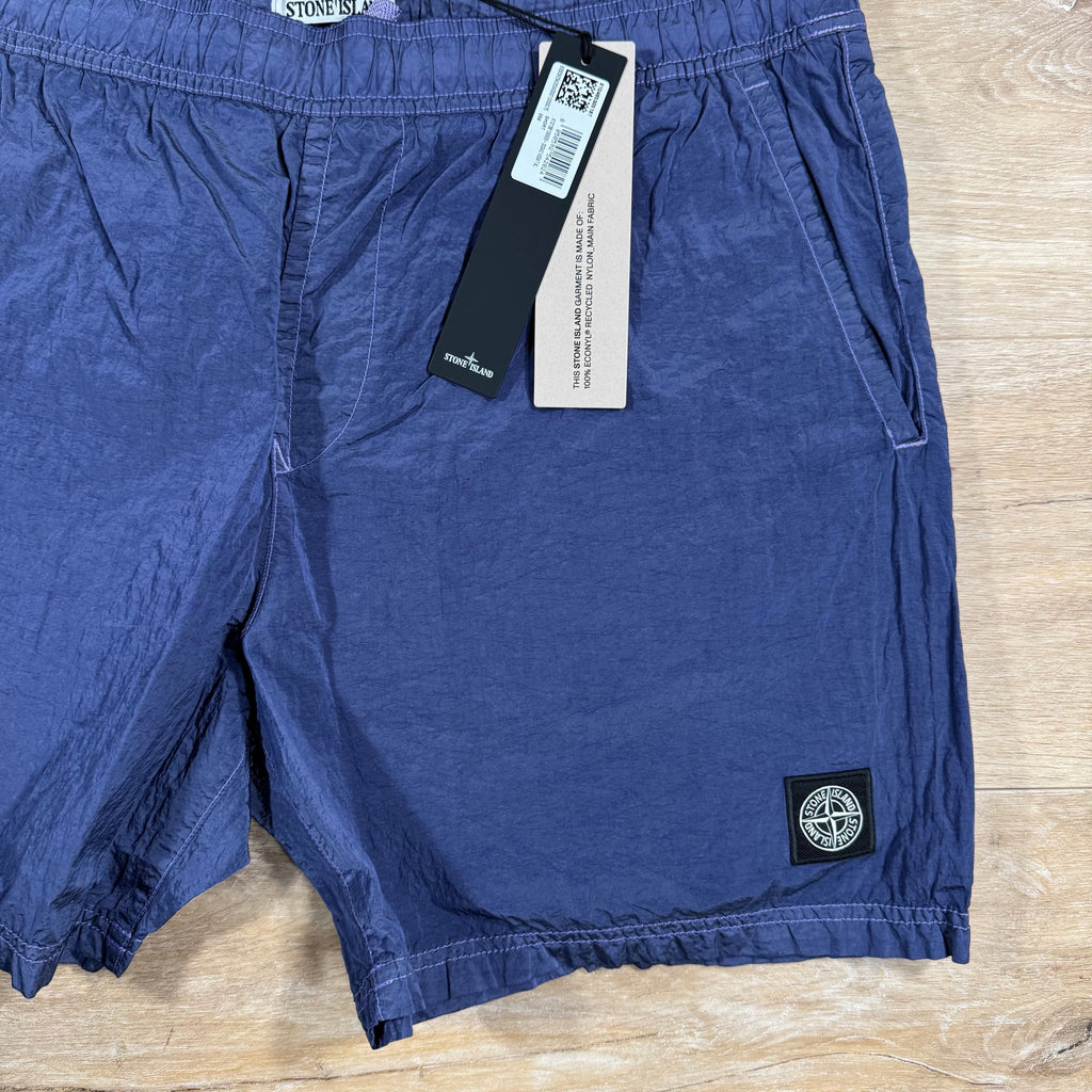 Stone Island Nylon Metal Swim Shorts in Lavender Ironleague