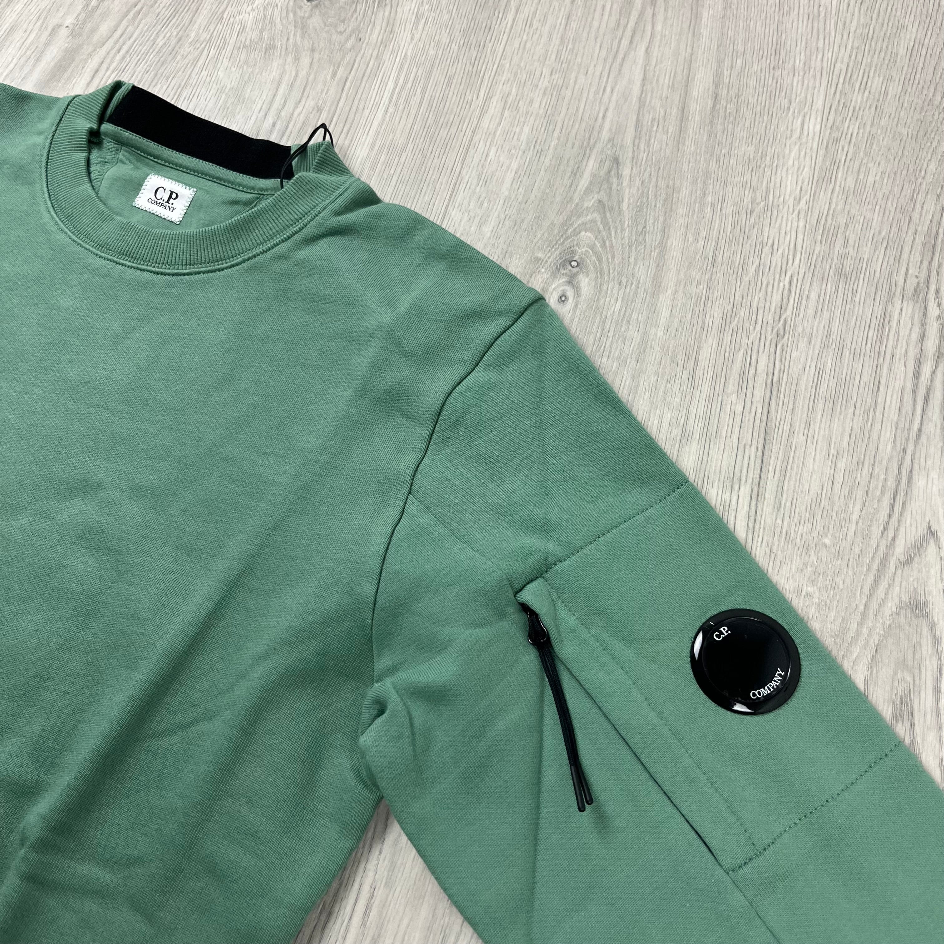 CP Company Raised Fleece Sweatshirt - Green Bay Ironleague