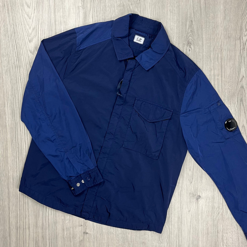 CP Company Chrome Overshirt - Estate Blue Ironleague