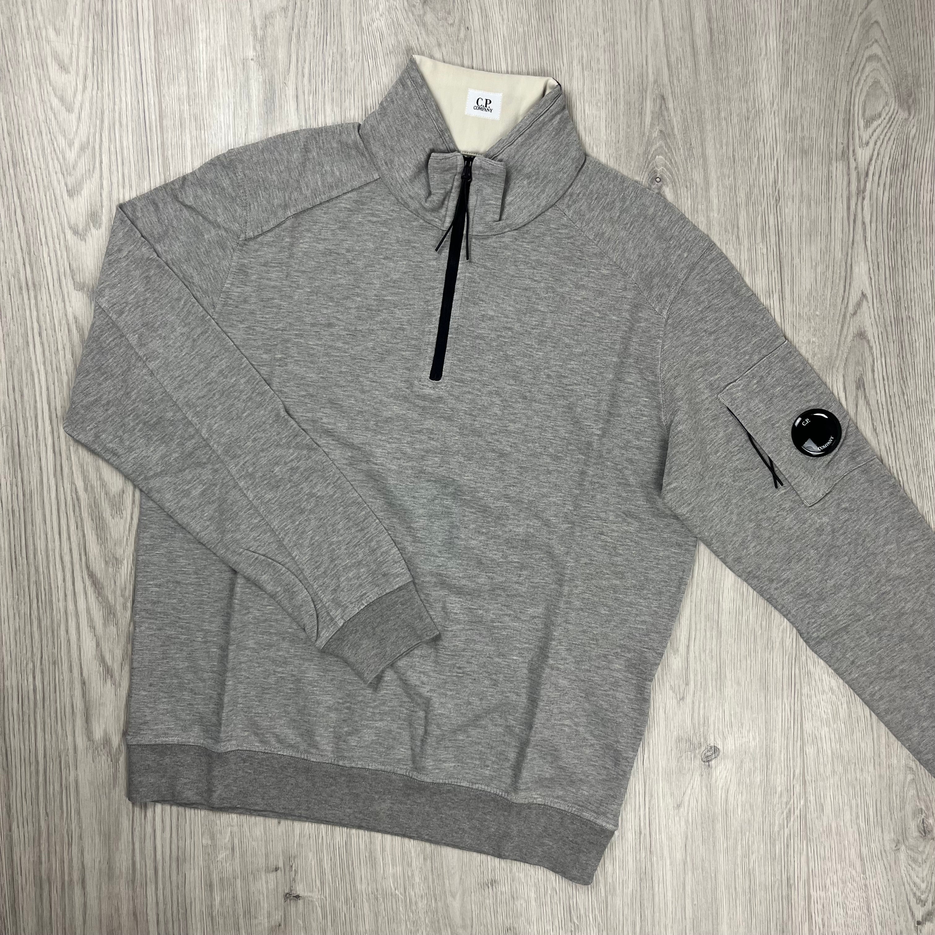 CP Company Zip Fleece - Grey Ironleague
