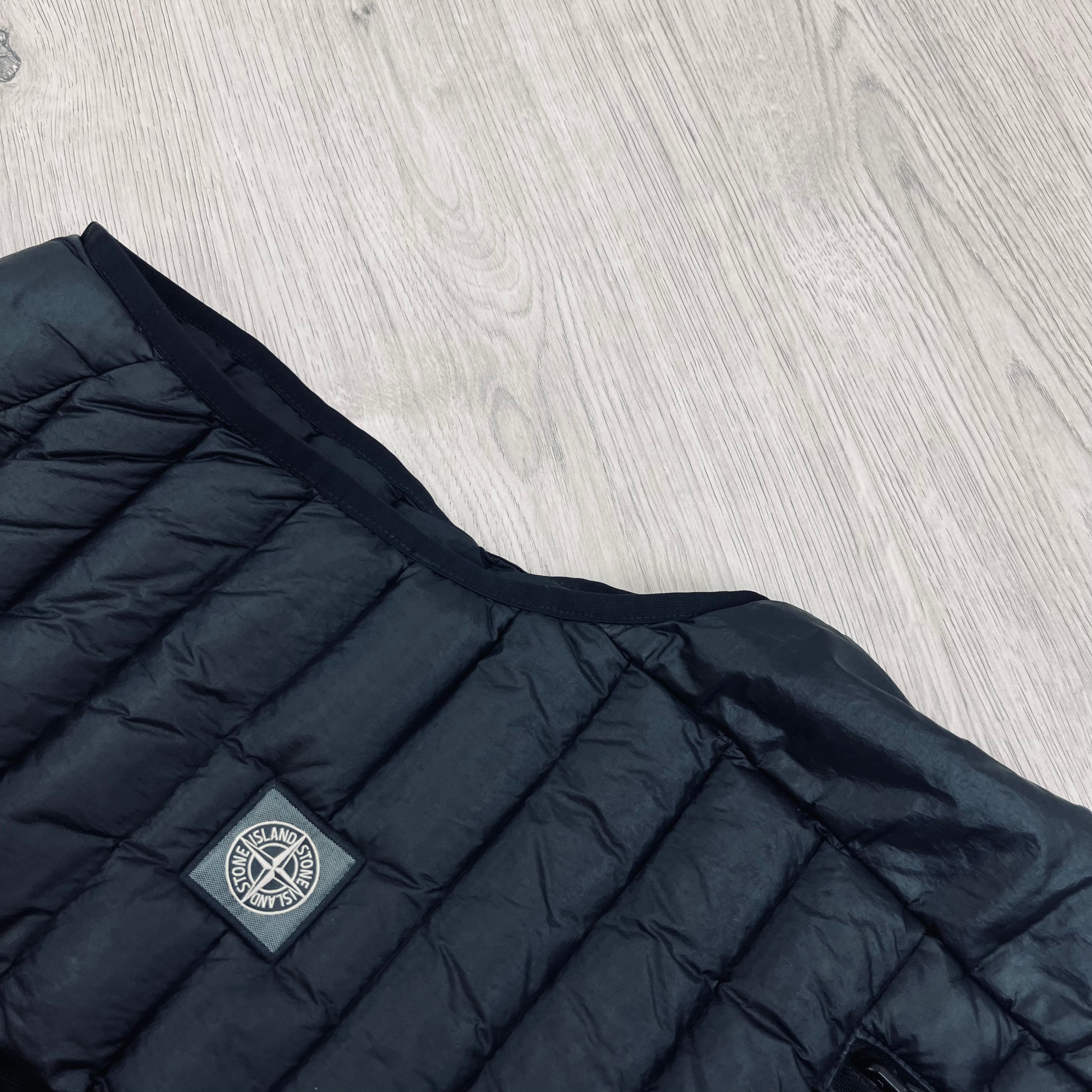 Stone Island Padded Gilet - Black Ironleague