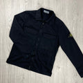 Stone Island Zip Overshirt - Black Ironleague