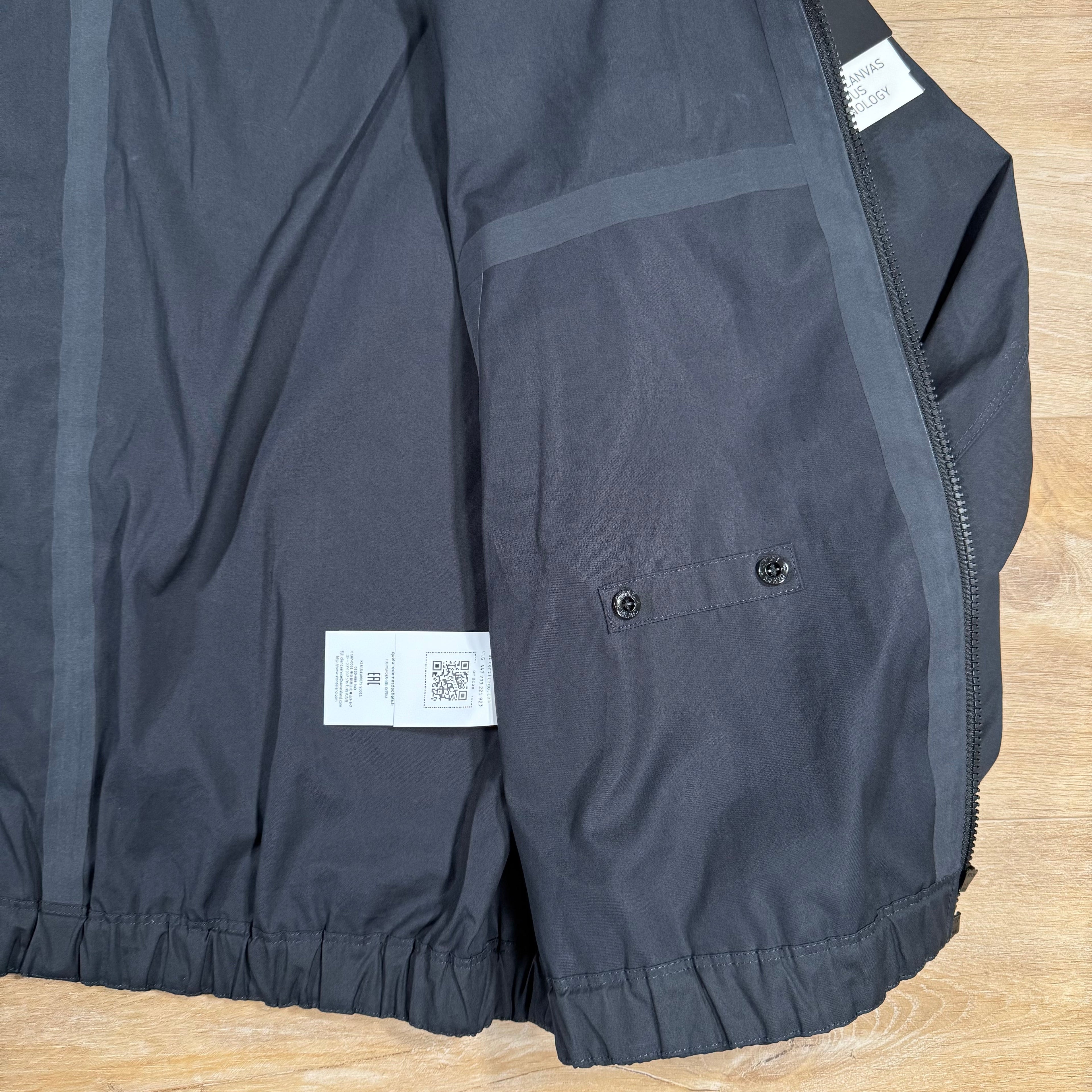 Stone Island Supima Canvas Jacket in Navy Ironleague