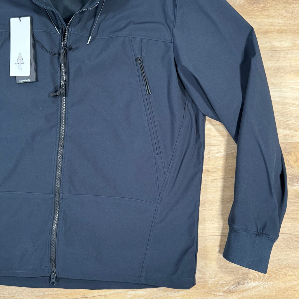 CP Company Shell-R Goggle Jacket in Navy Ironleague