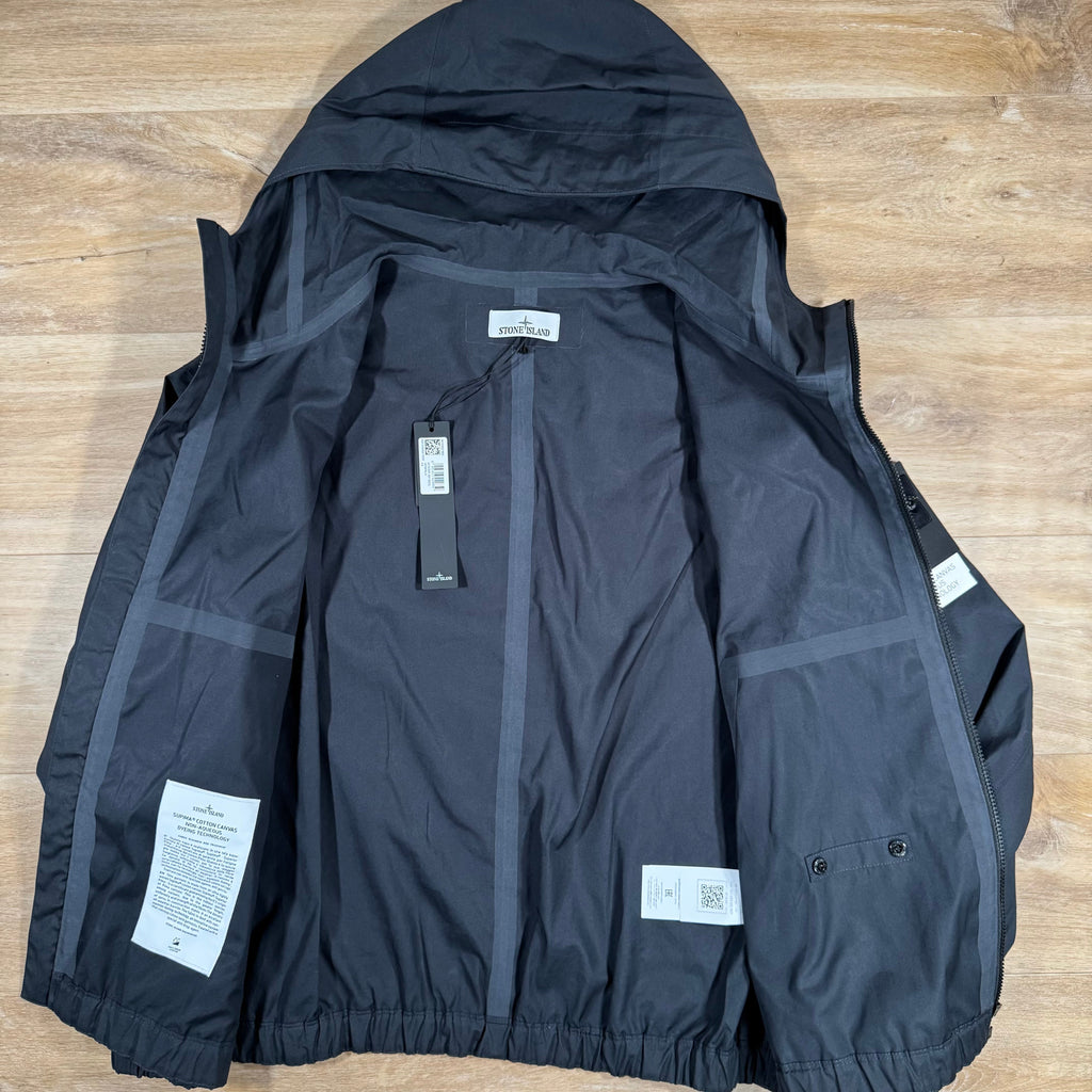 Stone Island Supima Canvas Jacket in Navy Ironleague