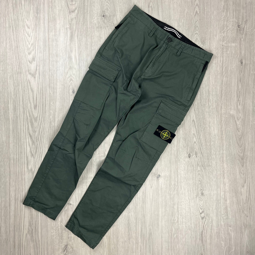 Stone Island Cargo Trousers - Musk Ironleague