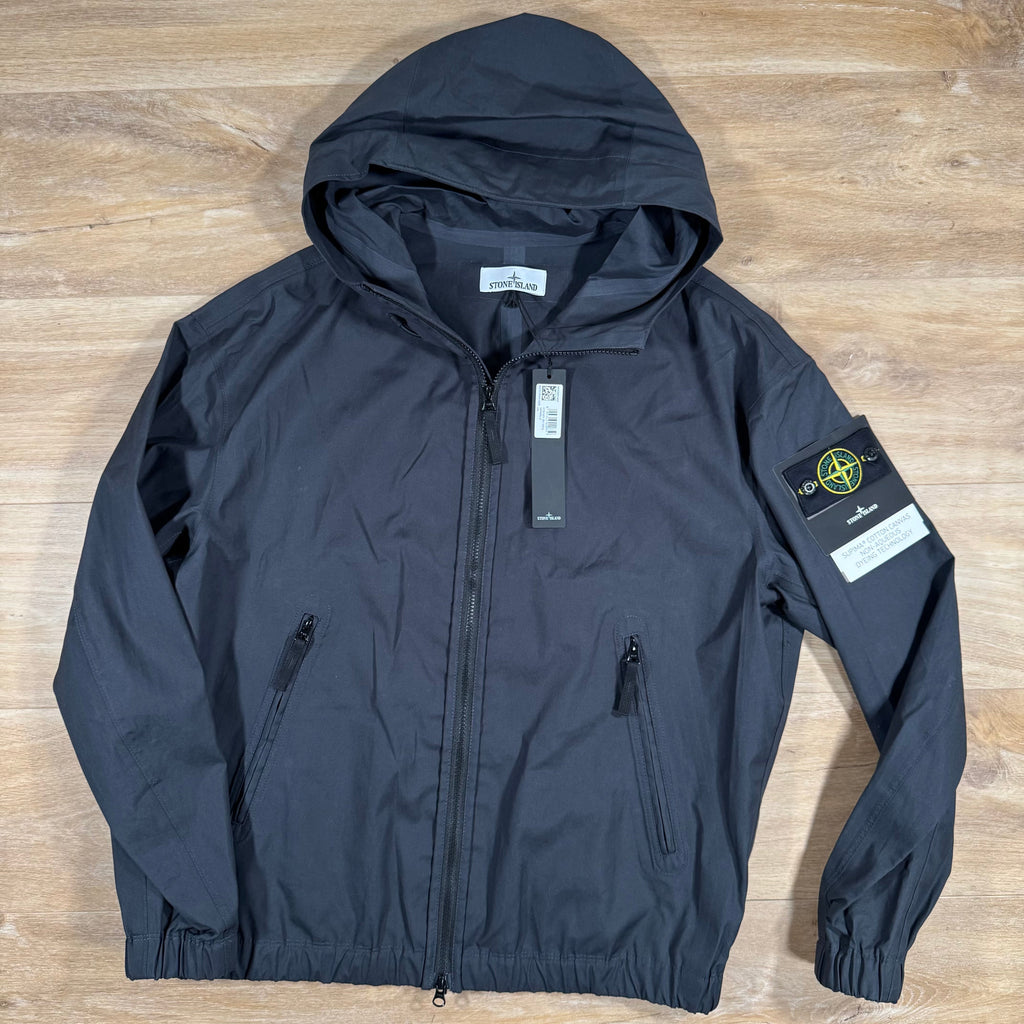 Stone Island Supima Canvas Jacket in Navy Ironleague