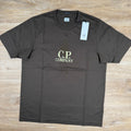 CP Company 30/2 Mercerized Jersey Twisted British Sailor T-Shirt in Ivy Green Ironleague