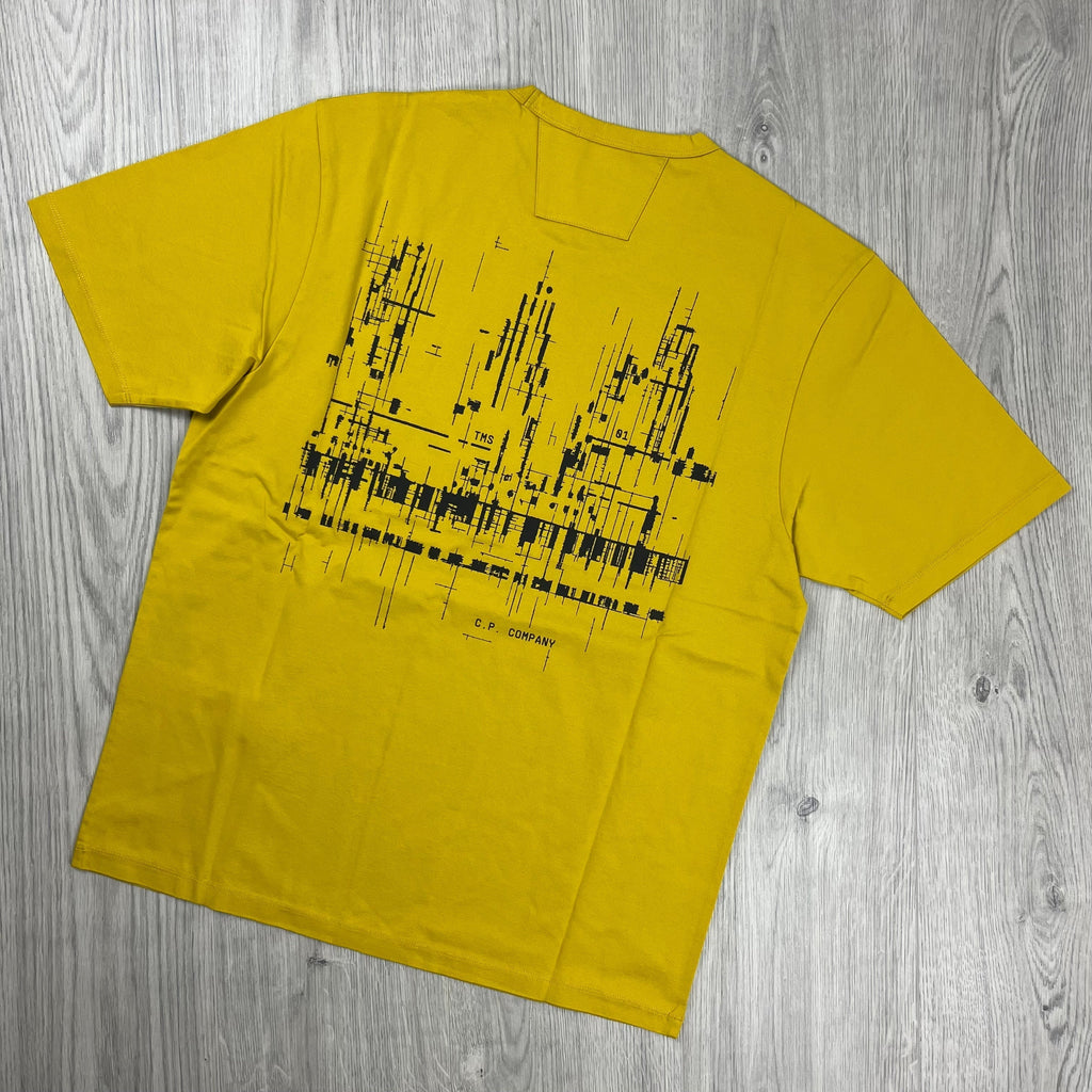 CP Company Metropolis T-Shirt - Yellow Ironleague