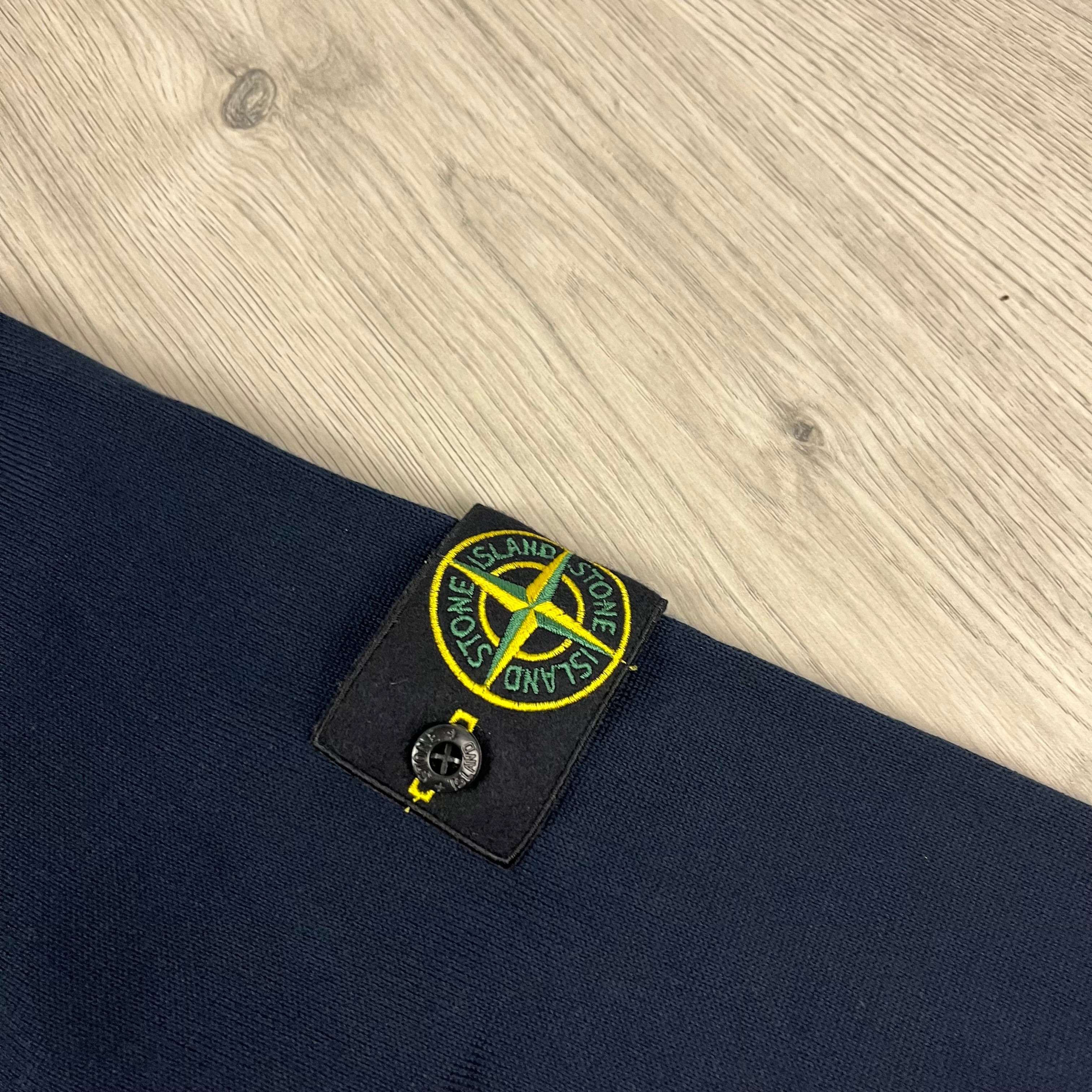 Stone Island Knit Sweatshirt - Navy Ironleague
