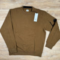 CP Company Diagonal Raised Lens Sweatshirt in Toffee Ironleague