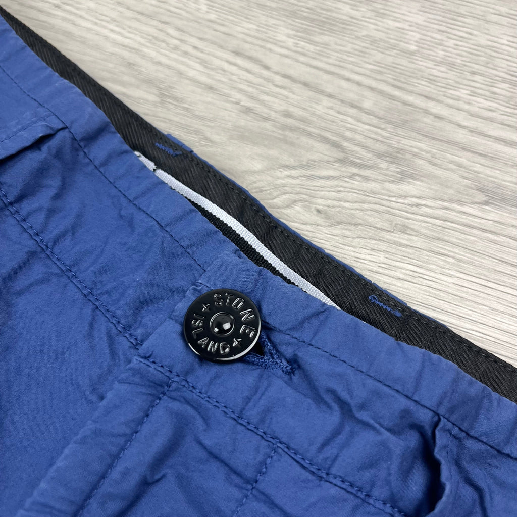 Stone Island Cargo Shorts - Blue Ironleague