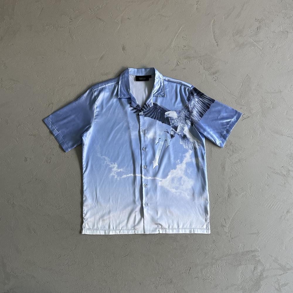 Trapstar Eagle Short Set - Sky Blue Ironleague