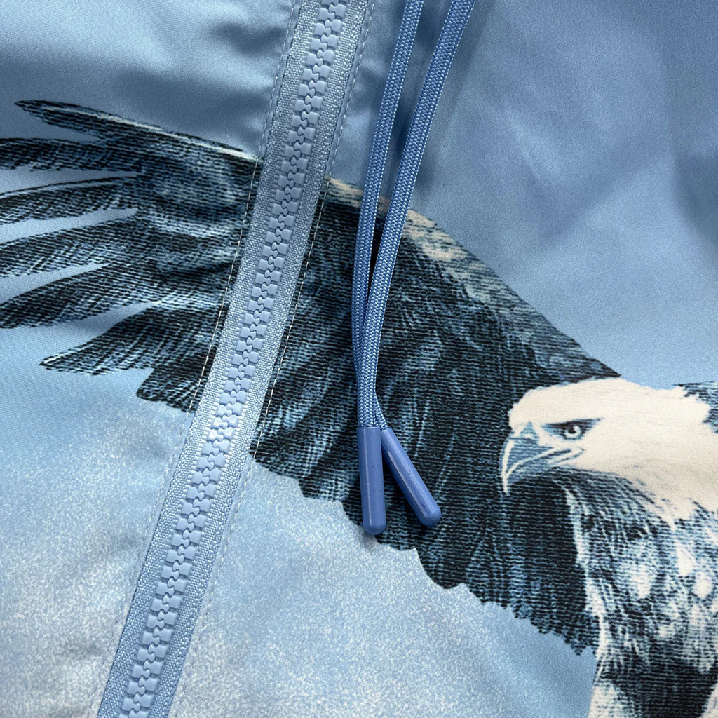Trapstar Eagle Zip Windbreaker - Sky Blue Ironleague