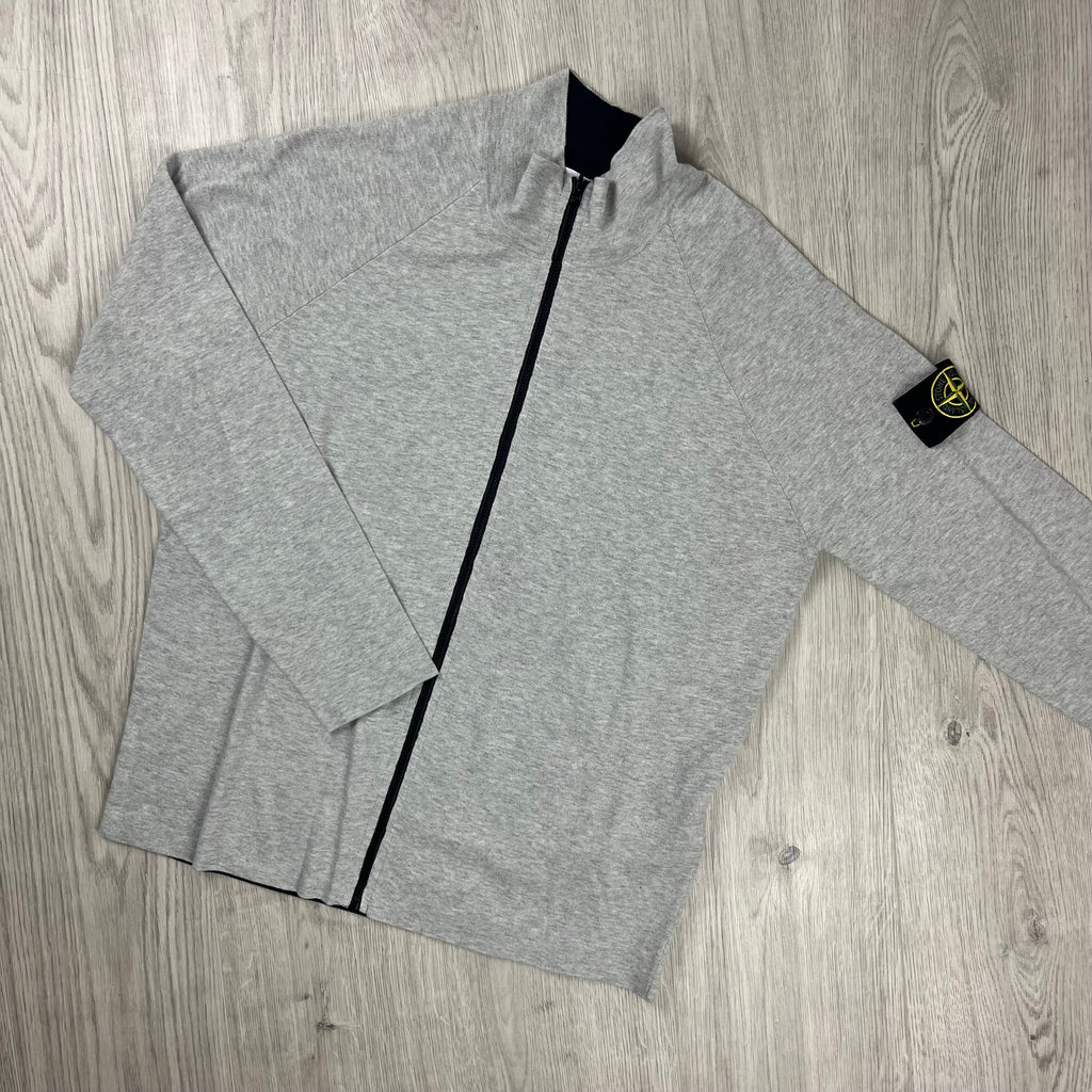 Stone Island Reversible Fleece - Grey/Navy Ironleague