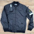 Stone Island Membrana 3L TC Bomber Jacket in Black Ironleague