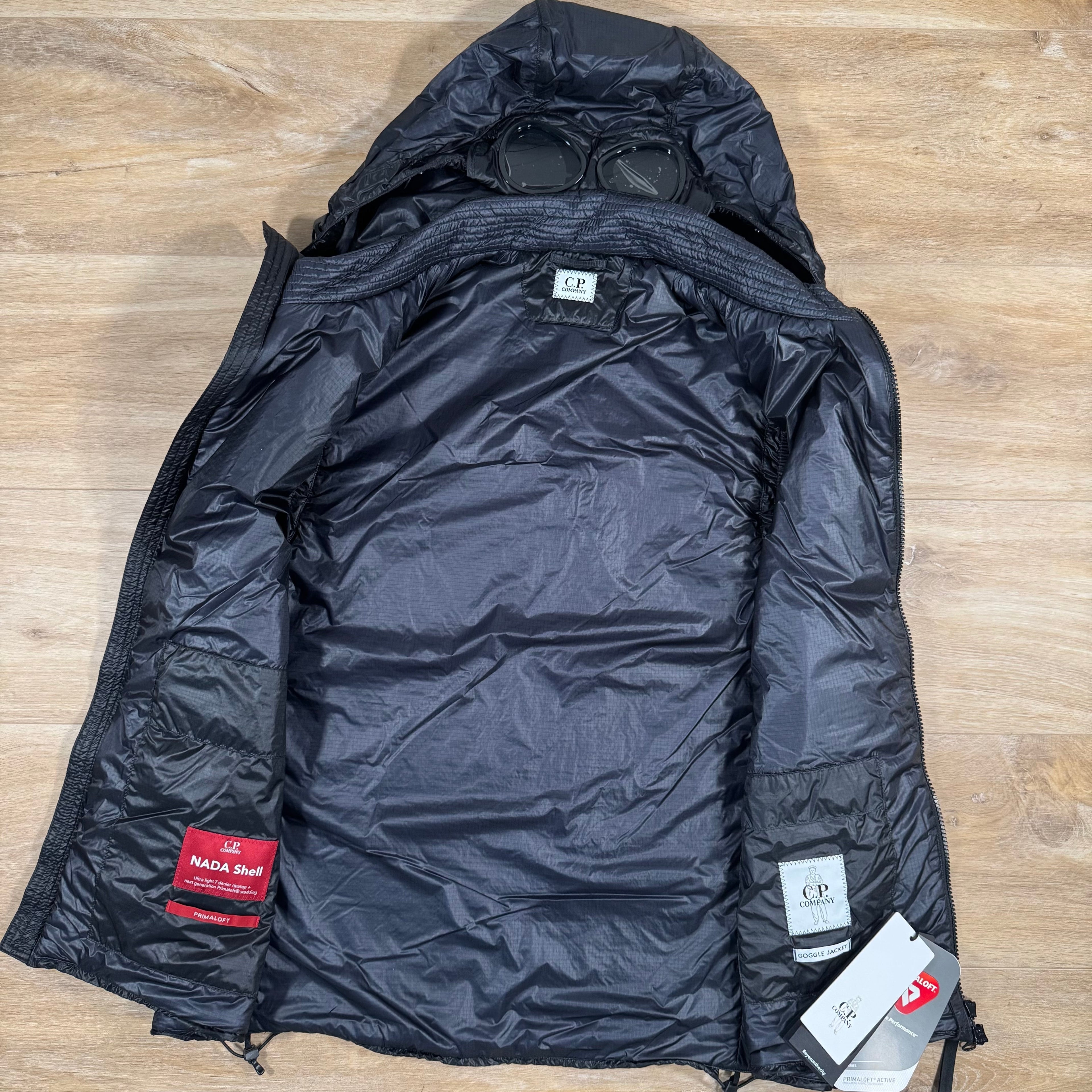 CP Company Nada Shell Primaloft Goggle Vest in Navy Ironleague