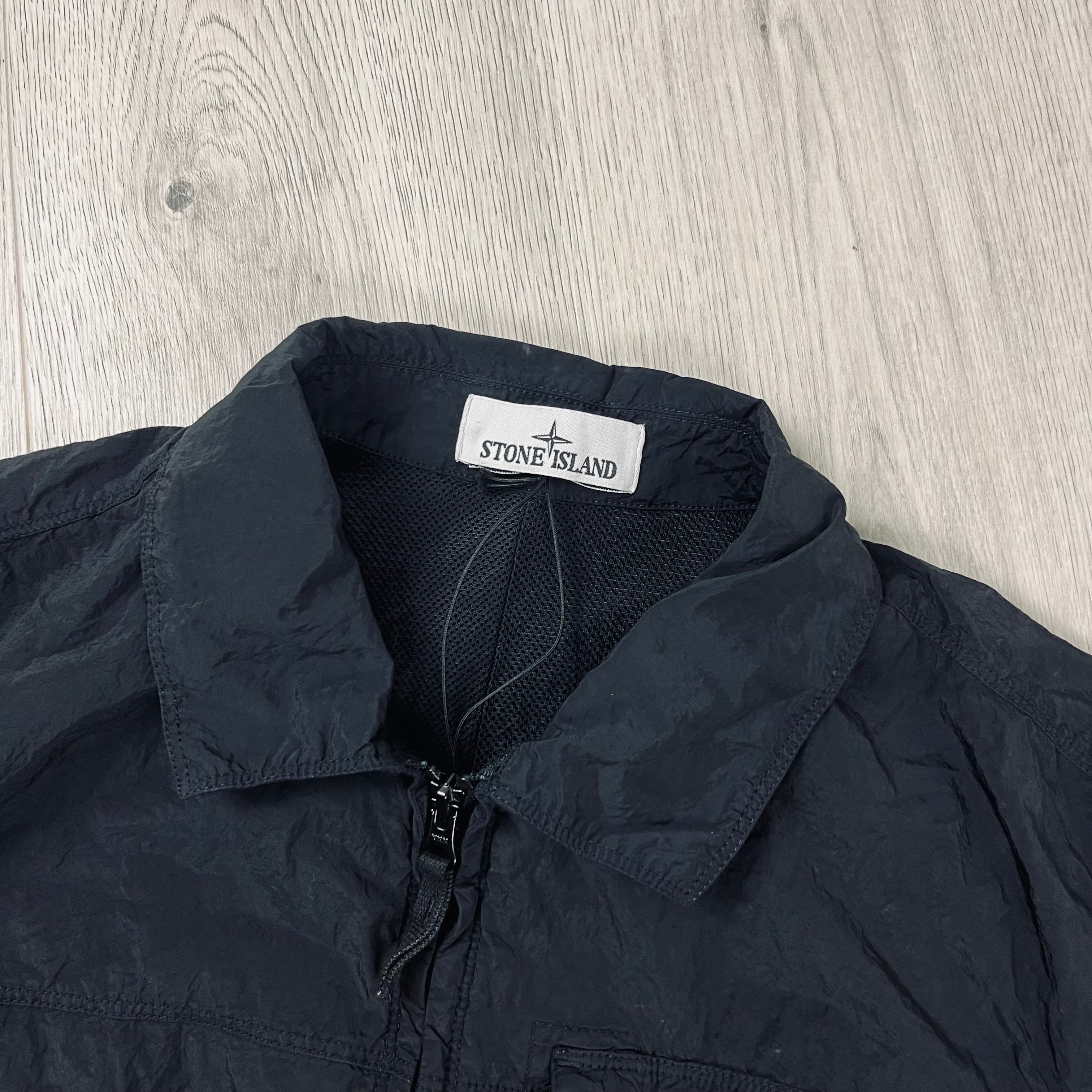 Stone Island Metal Overshirt - Black Ironleague